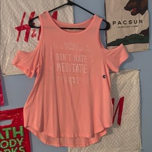 Cold-Shoulder Tee